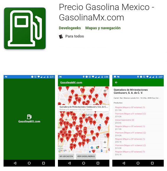 app gasolina mexico gasolineras