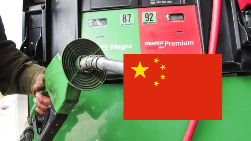 pemex gasolina china