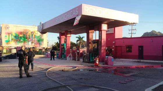 incendio gasolinera hermosillo sonora