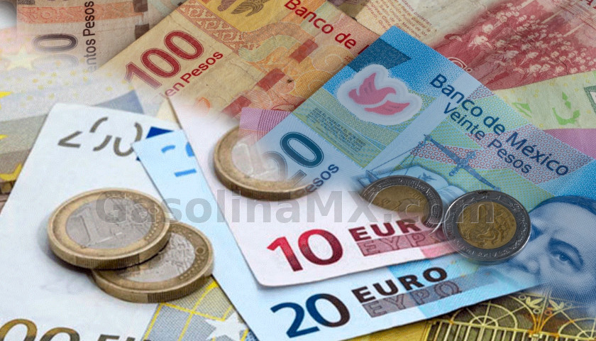 precio euro pesos mexicanos tipo cambio hoy