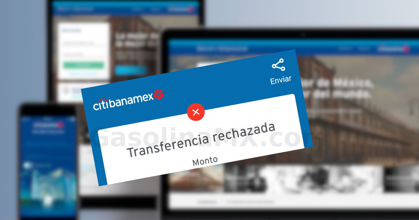 citibanamex fallas transferencias efectivo