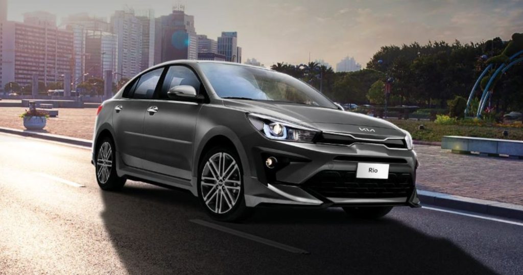 kia rio 2023 gasolina mexico