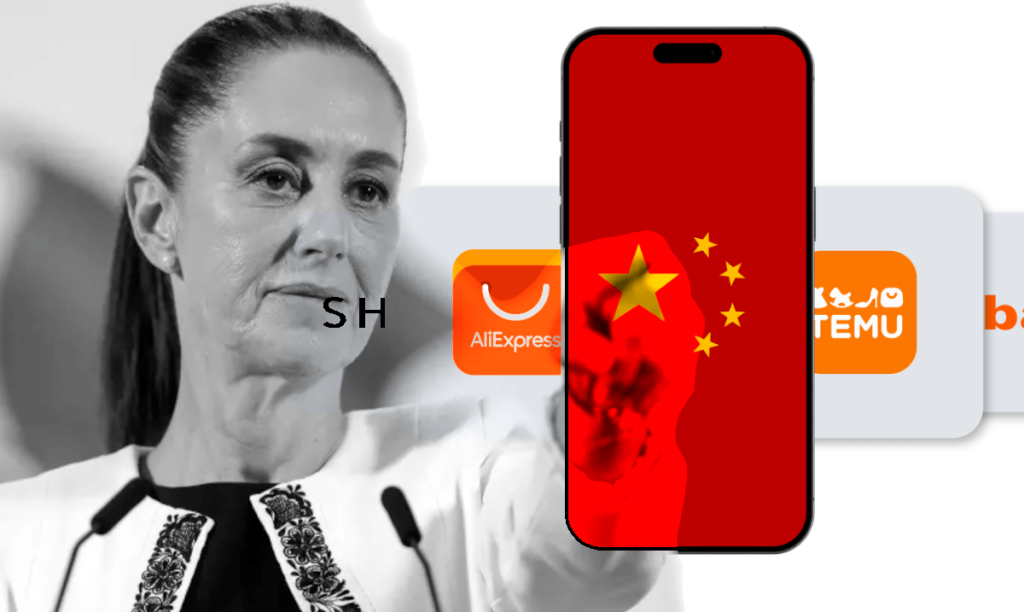 sheinbaum china guerra impuestos temu shein aliexpress